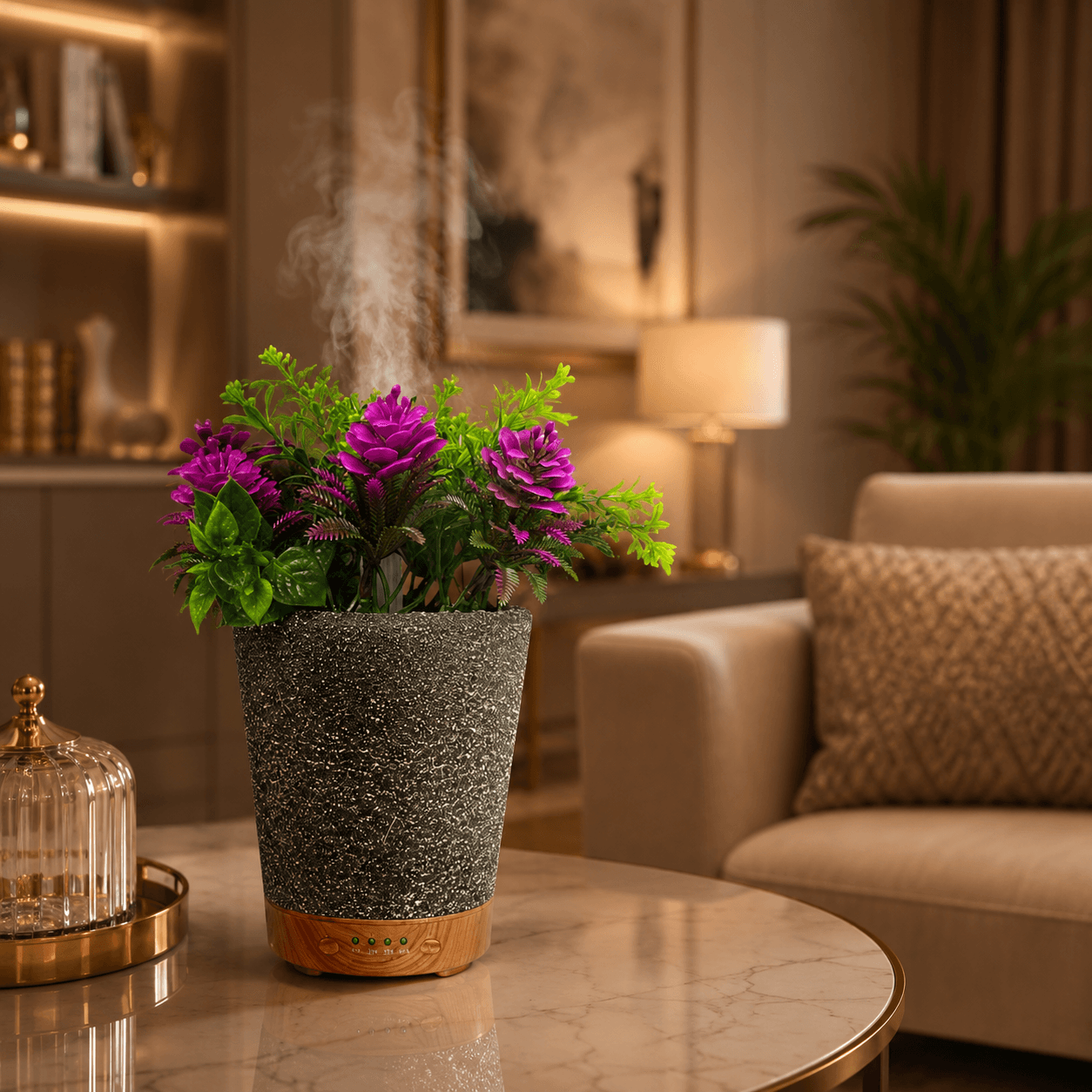 Pot Diffuseur Floral Brume Élégance