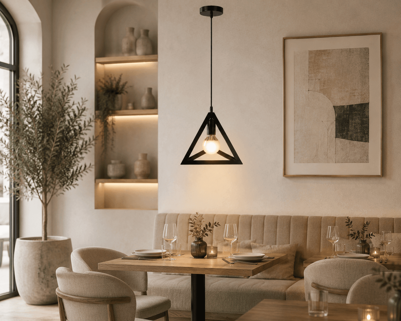 Suspension Triangle Moderne