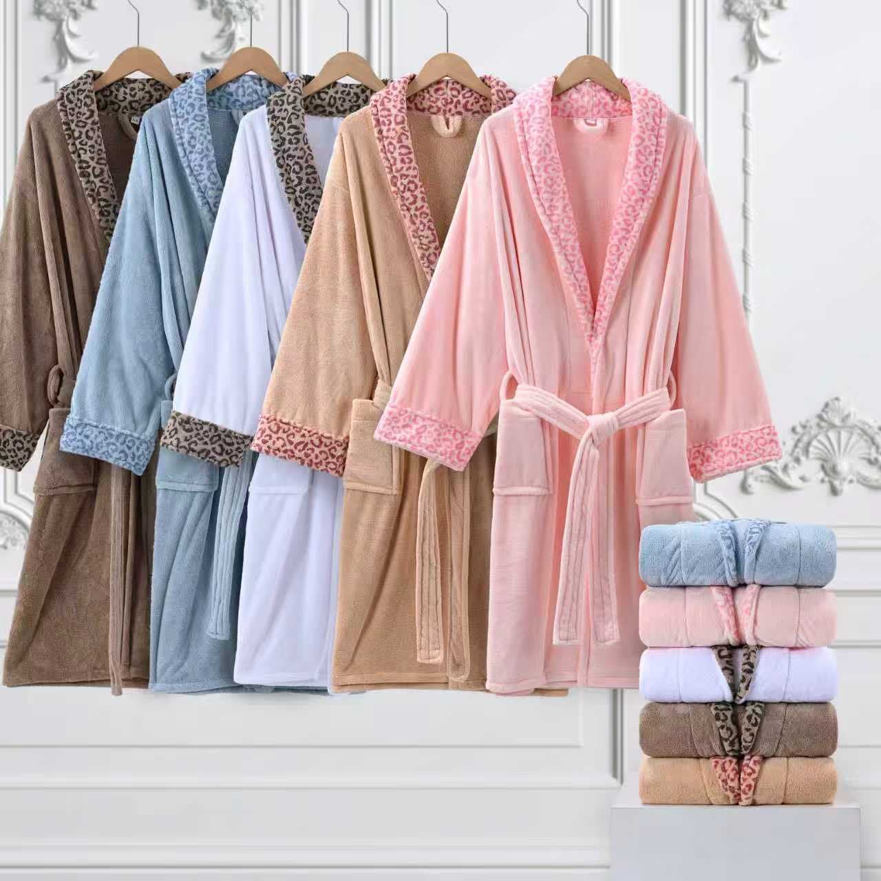 Peignoirs en cotton
