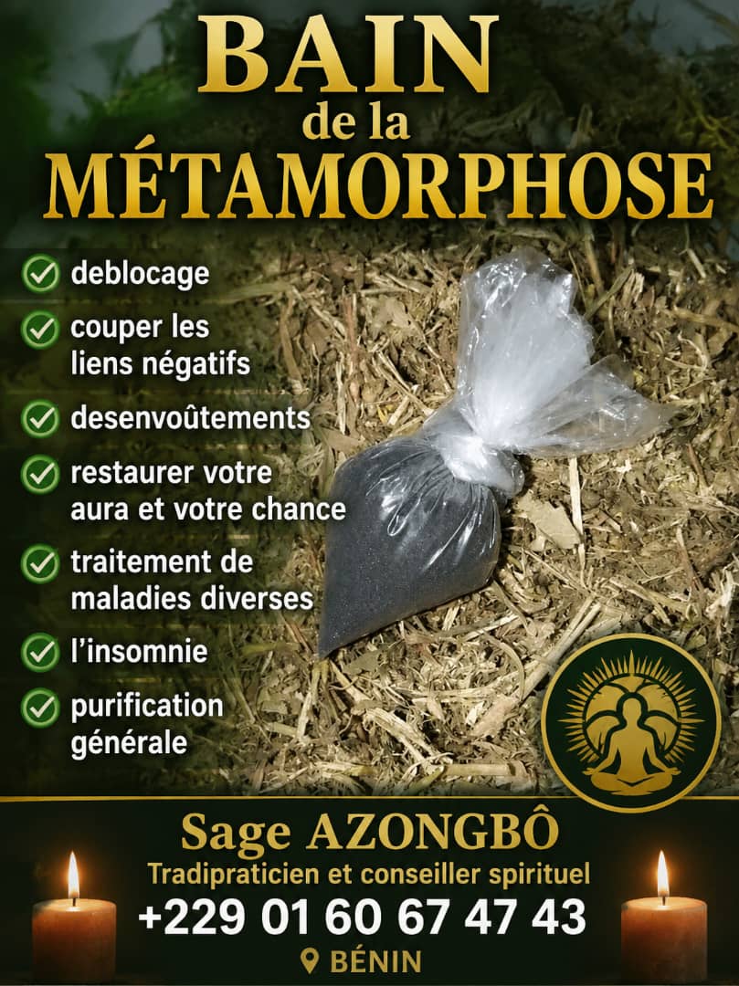 LE BAIN DE LA MÉTAMORPHOSE