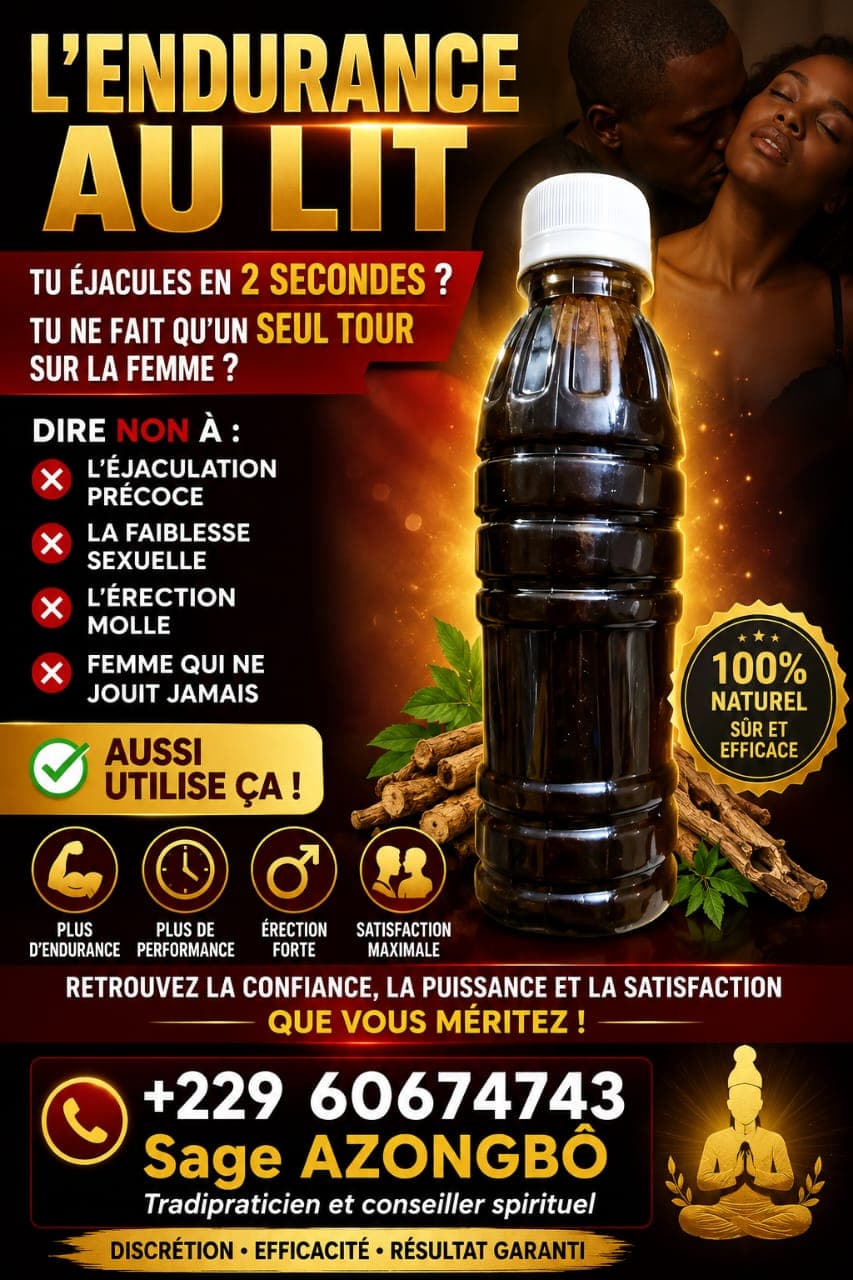 Éjaculation précoce, faiblesse sexuelle éjaculation molle