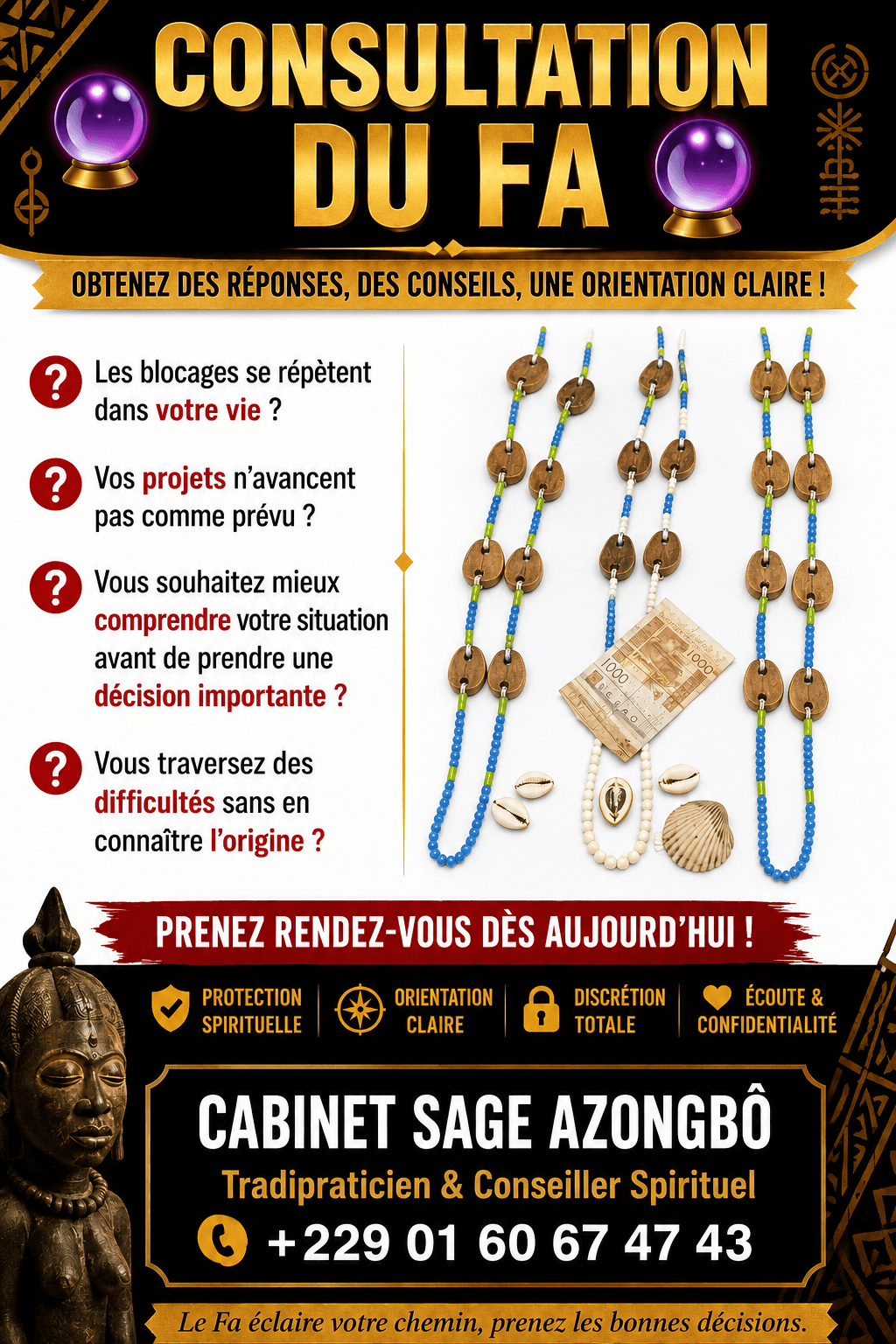 VOYANCE/ CONSULTATION DU FA